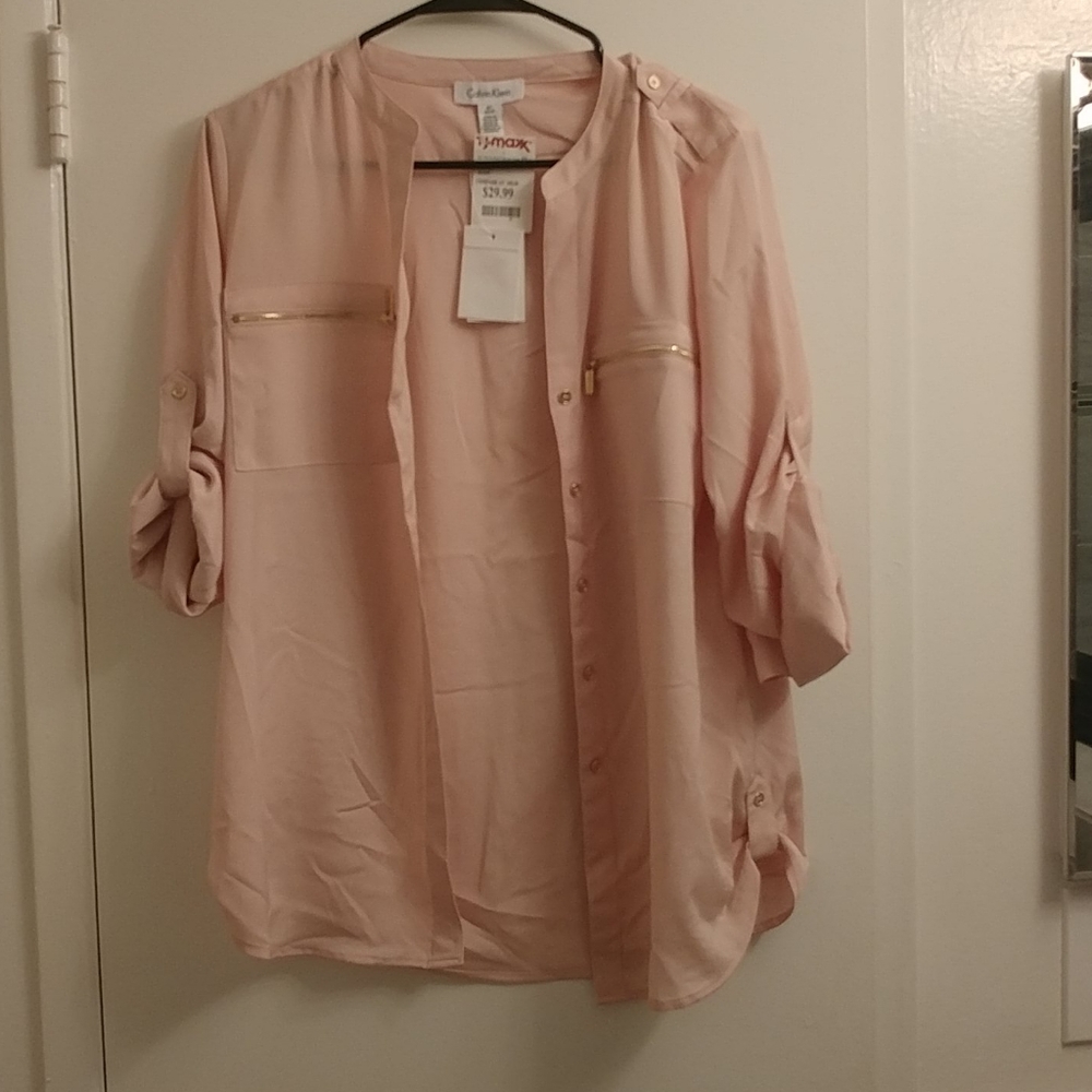 Pink blouse